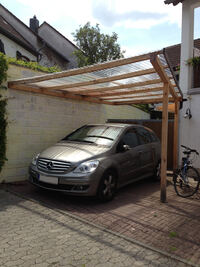 Carport, Spezialanfertigung